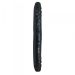 Dubbele Dildo met Geaderde Schacht - Zwart Dubbele Dildo met Geaderde Schacht - Zwart