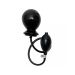 Opblaasbare Buttplug met Ballonpomp - Zwart Opblaasbare Buttplug met Ballonpomp - Zwart