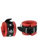 Hand boeien 5 cm Rood - Kiotos Leather*