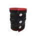 Leather bracelet wallet Red