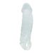 Transparante Sleeve met Geaderde Schacht*