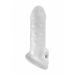 Perfect Fit Fat Boy Stretchy Shealth Cock Extender 14 CM Transparant
