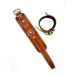 Mister B Leather Ankle Restraints Stitched - Brown* Mister B Leather Ankle Restraints Stitched - Brown*