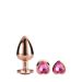 Buttplug Set Gleaming - Rose * Buttplug Set Gleaming - Rose *