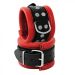 Handboeien 6,5 cm rood - Kiotos Leather* Handboeien 6,5 cm rood - Kiotos Leather*