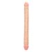 Dubbele Dildo Size Queen 43 cm - Huidskleur