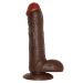 Dildo Real Rapture Brown 10 Inch Dildo Real Rapture Brown 10 Inch