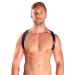 Mister B Leather Sling Harnas Zwart 