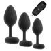 Vibrerende Buttplug Set Zwart - Anos