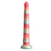 Stacked Dildo 30.6 cm - Rood/Goud Stacked Dildo 30.6 cm - Rood/Goud