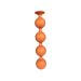 Anal Beads Bulby Butt XXXL - Oranje