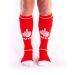 BRUTUS Fuck Partysokken - Rood/Wit