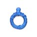 Siliconen Cockring Poseidon's Octo-Ring - Blauw