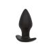 Vibrerende Buttplug CalExotics Rock Bottom Perfect - Zwart
