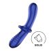 Satisfyer Double Crystal Dildo - Blauw Satisfyer Double Crystal Dildo - Blauw
