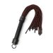 Leren Knot Flogger Zwart - Hidden Desire