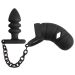 Siliconen Peniskooi met Buttplug