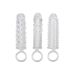 Penissleeve Textured Extension Set 3