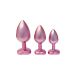Buttplug Set Pearl Pink - Roze