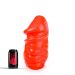 All Black Samuel Dildo 32 cm - Rood