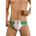 Barcode Lace Jock Alexander Green/White