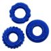 Oxballs Bonemaker 3-PACK Cockring Kit - Blauw