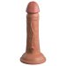 Realistische Dildo 2Density Siliconen Cock 6 Inch Getinte Huidskleur