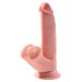 Triple Density Dildo met Swingende Ballen 20.3 cm