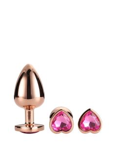 Buttplug Set Gleaming - Rose 