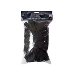 Mister B Black Surgical Gloves 20 stuks