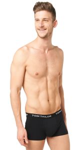 Tom Tailor Boxershort 3 Pack Black