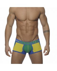 Addicted AD245 Born Free Mesh Boxer Pockets Yellow OP=OP!