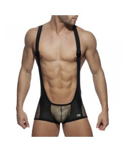 Addicted Party Singlet - Zwart