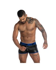 GIGO Short Pants Zipper - Fetiche Blue voorkant