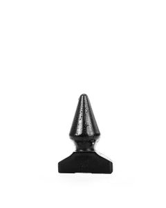 All Black Buttplug 20.5 cm - Zwart