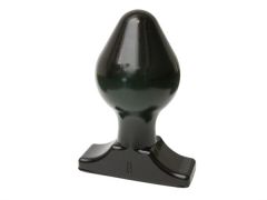 All Black René Butt Plug - 8 cm
