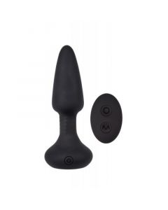 Anaal Vibrator Smooth Dilator - Zwart