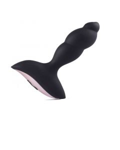 Anaal Vibrator Swirl - Zwart