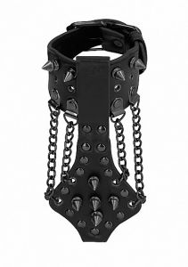 Ouch! Skulls & Bones - Handcuff + Spikes and Chains