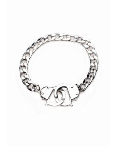 Armband Cuff Him Handcuff - Zilver
