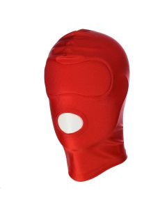 BDSM Masker met Open mond - Rood voorkant