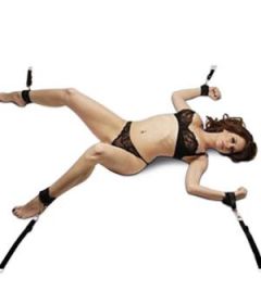 Bed Bondage Fetish Dreams - Zwart voorbeeld