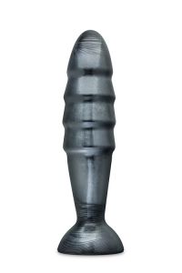 Buttplug Jet Bruiser - Metallic Zwart los