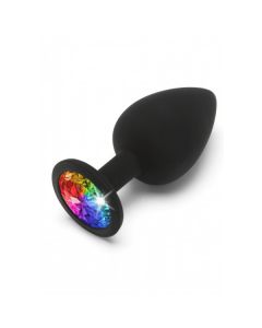 Buttplug Rainbow Booty Jewel Large*