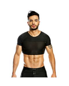 GIGO Crop Top - Glow Black
