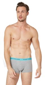 Tom Tailor Boxershort 3 Pack Black-Melange