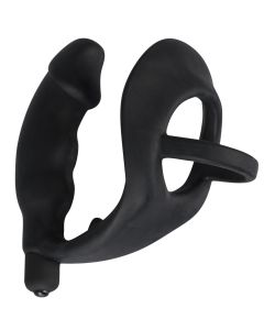 Cockring en Buttplug met Vibratie