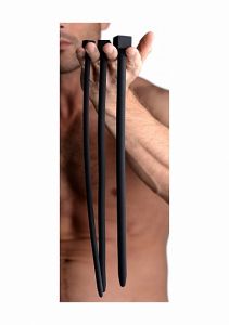 Set 3 x Siliconen Dilators Master Series - 34.9 cm
