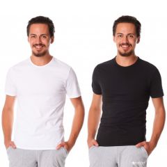 Dim 2-Pack T-Shirts Ronde Hals-Wit / Zwart
