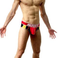 DOiT Brief Flag Hippster Rood / Zwart / Wit